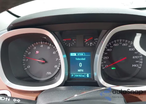 2016 Chevrolet Equinox Ltz z USA, uszkodzony, nr VIN 2GNALDEK1G1115418